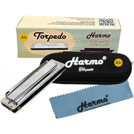 Harmo Harmo Torpedo harmonica - Overblow setup Diatonic Harmonicas $89.90