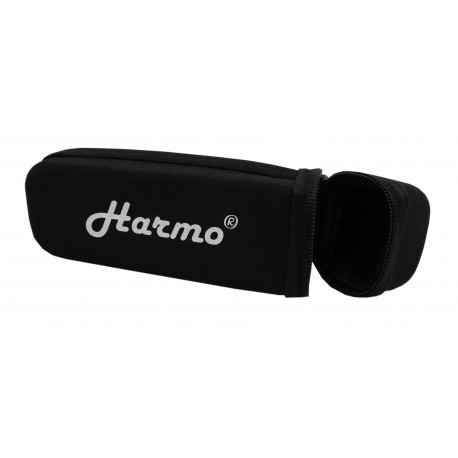 Harmo Harmonica case for 12 hole chromatic harmonica by Harmo – black zip pouch Chromatic Harmonicas $24.90