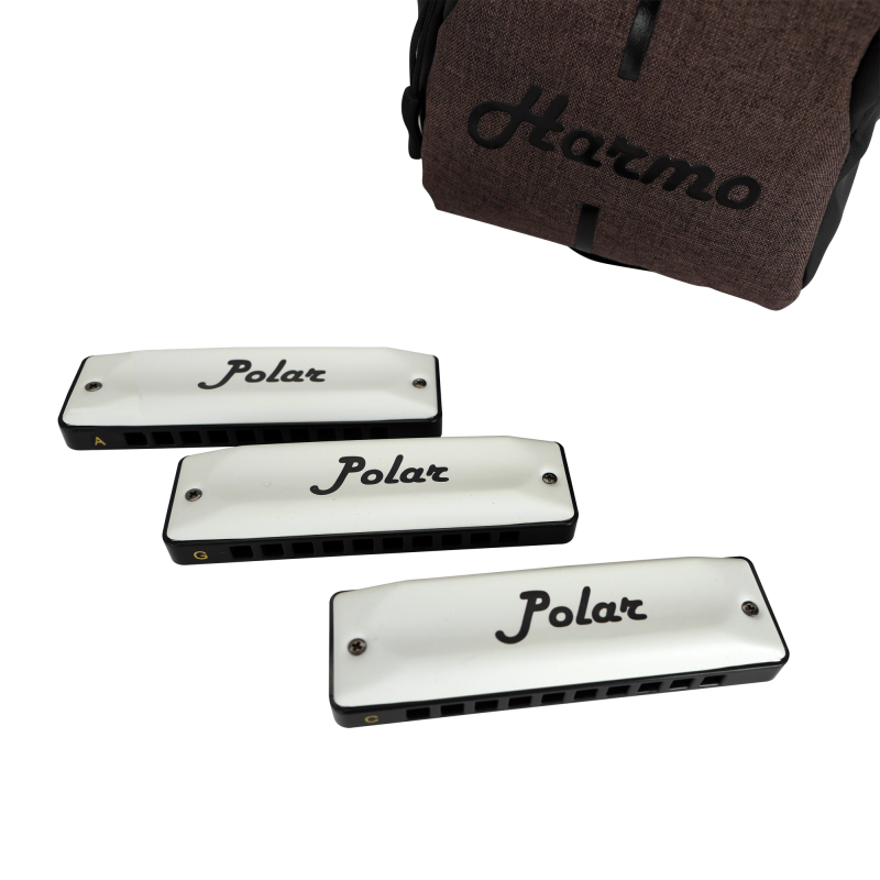 HARMO Harmo Polar harmonica blues set 3 Harmonica Sets  $119.90