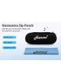 diatonic harmonica pouch with zipper