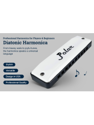 Harmo 10 hole harmonica in stock