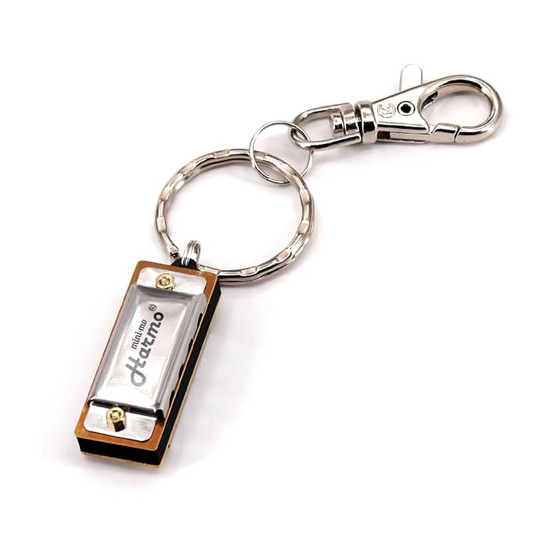 mini-mo harmonica key chain