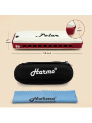 Harmo Polar natural minor tuning in stock harmonica