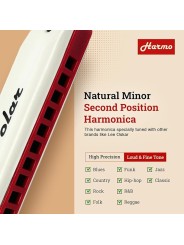 Harmo Polar natural minor tuning in stock harmonica