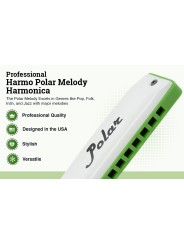 Harmo Polar Melody second position major harmonica