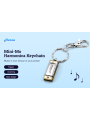 mini key chain harmonica by harmo