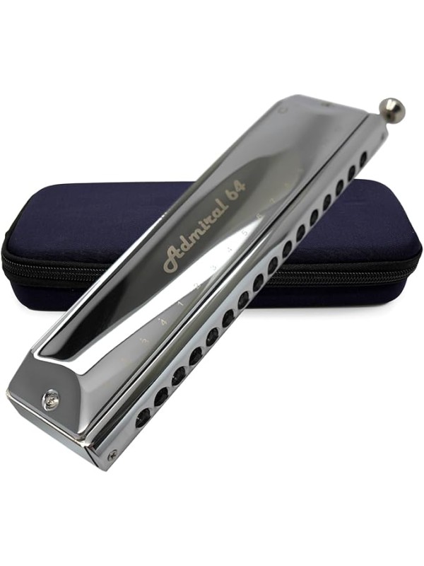 Harmo Admiral 64 harmonica C brass