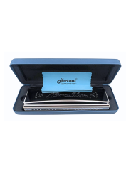 Harmo summit double-sided tremolo harmonica dual key, with hard cover case. Available in all 12 keys, free shipping