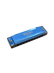 Blue harmonica for kids