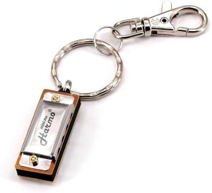 mini-mo harmonica key chain