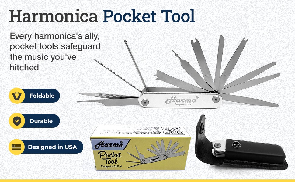 harmonica pocket tool in stock