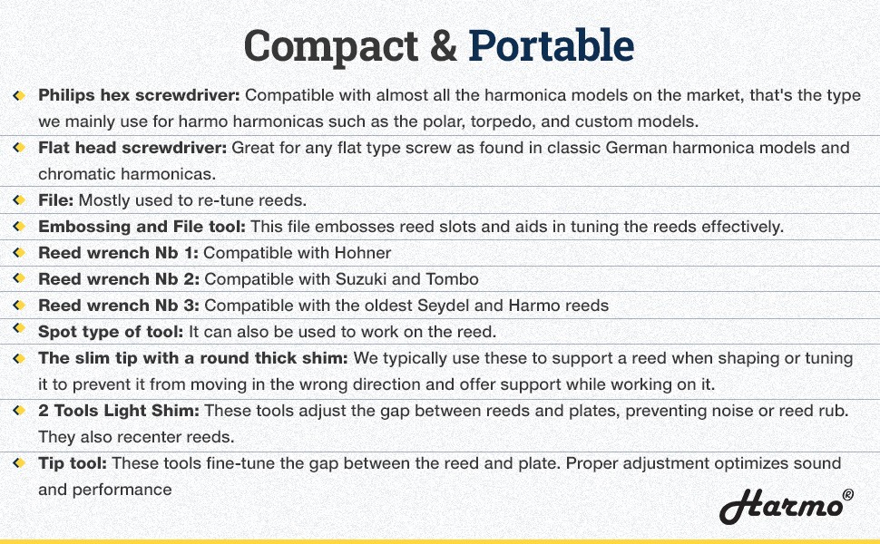 Harmo Pocket Tool for harmonicas - Image 13