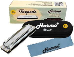Torpedo harmo diatonic had-finished harmonica for over blows assembled in the us