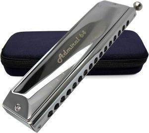 Harmo Admiral 64 harmonica C brass