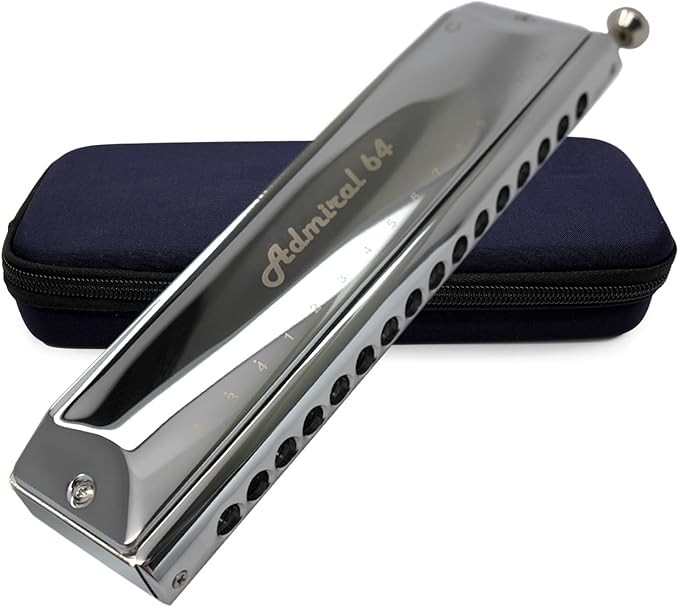 Harmo Admiral 64 harmonica C brass