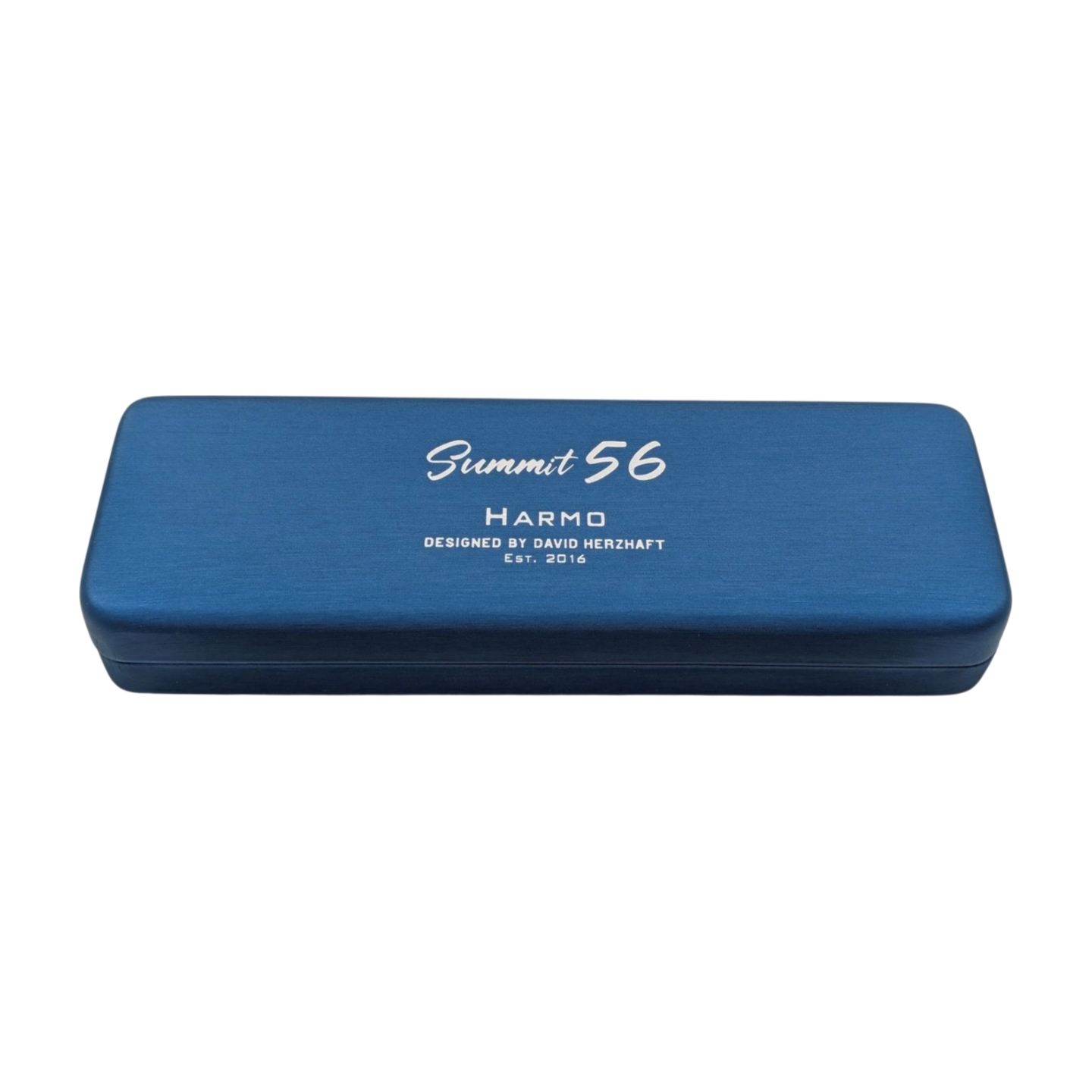 Harmo Summit 56 tremolo harmonica with hard cover case and cleaning cloth